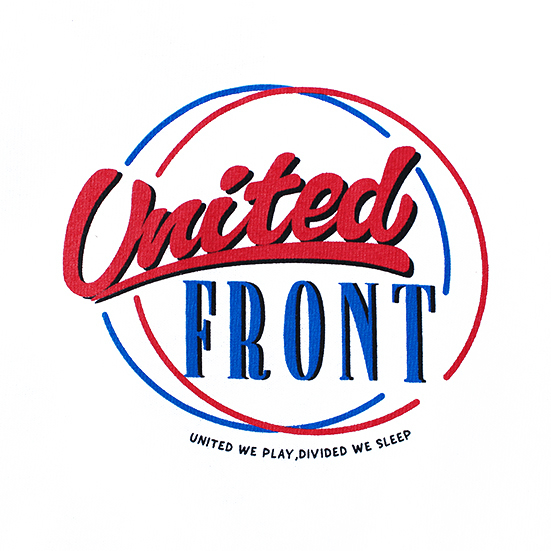 UNITED FRONT WINTER 2021 ロングスリーブTシャツ（ホワイト）