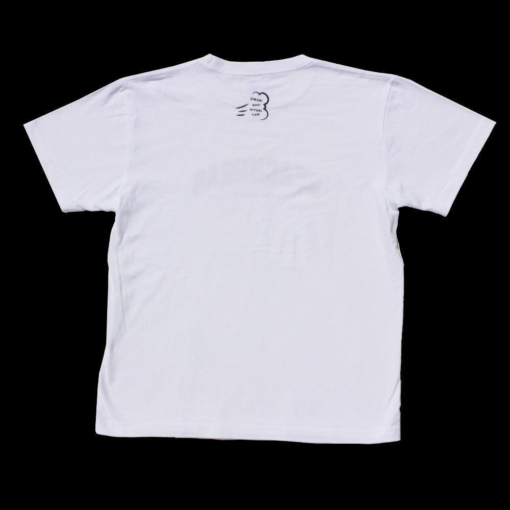 BEACHHEAD ひとり旅Tシャツ（貴司入り）ホワイト