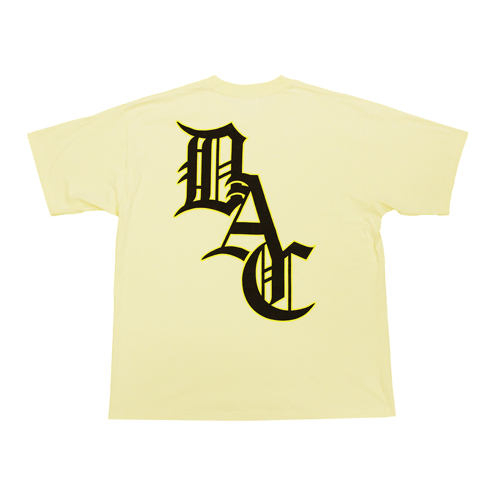 D.A.CREW Logo T-shirt（イエロー）