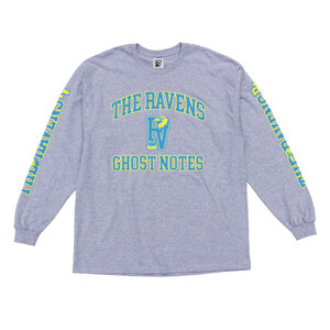 GHOST NOTES Longsleeve T-shirt (Gray)