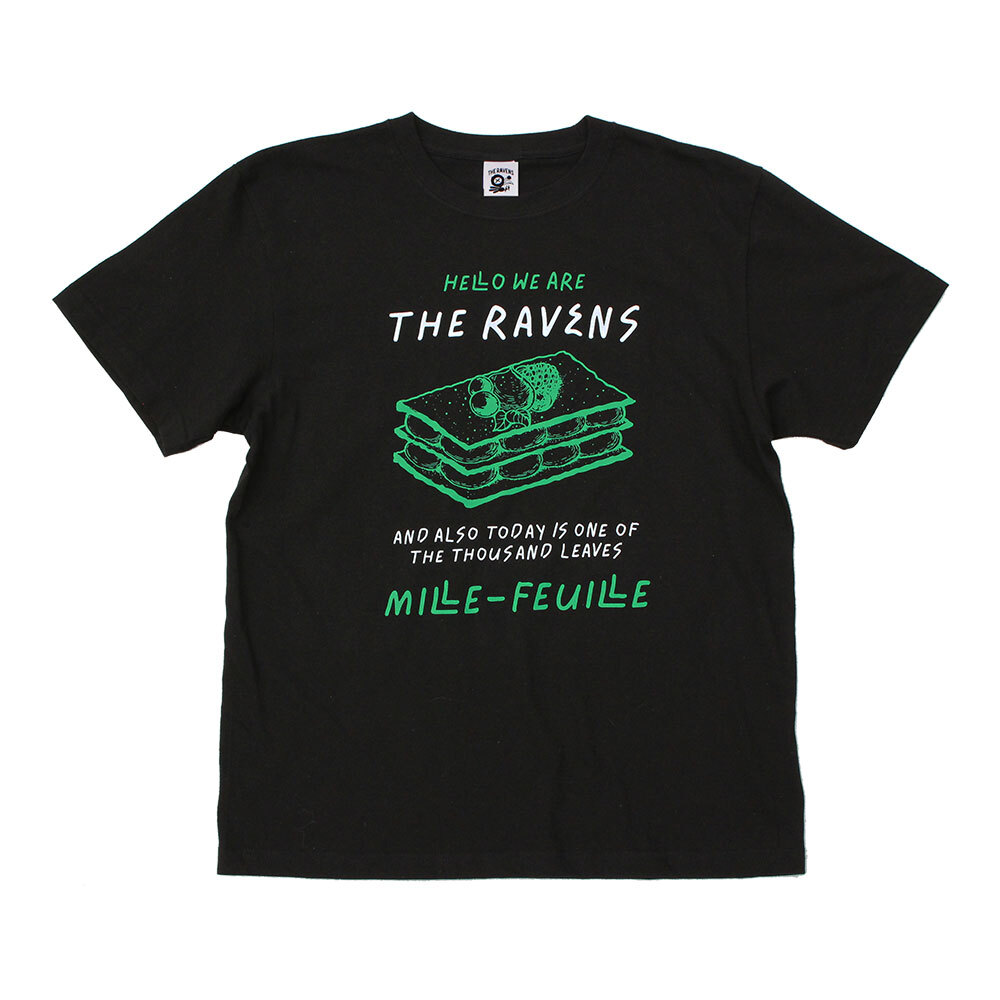 MILLE FEUILLE T-shirt (Black)