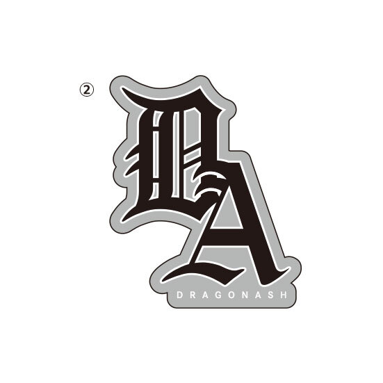 DA Logo Sticker (2 piece 1 set)