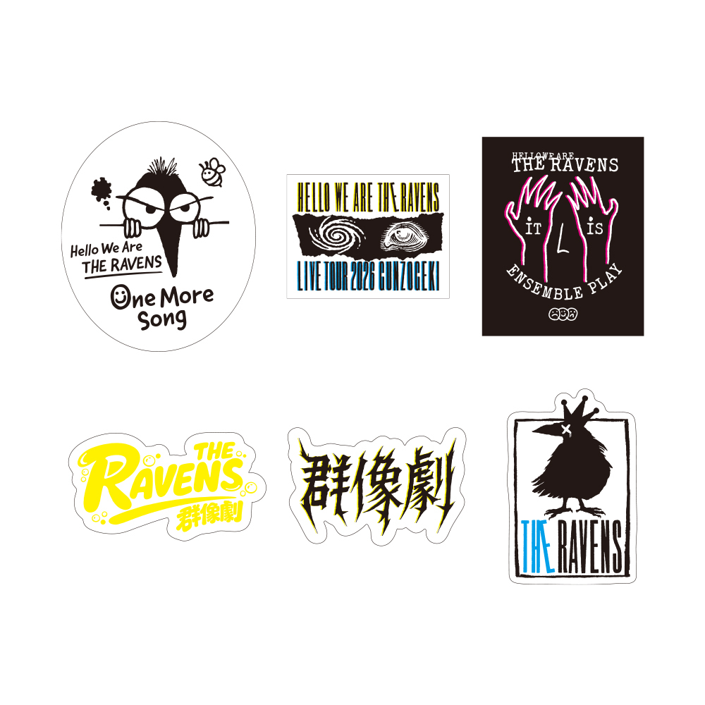 群像劇 Tour Sticker set（6piece 1set）