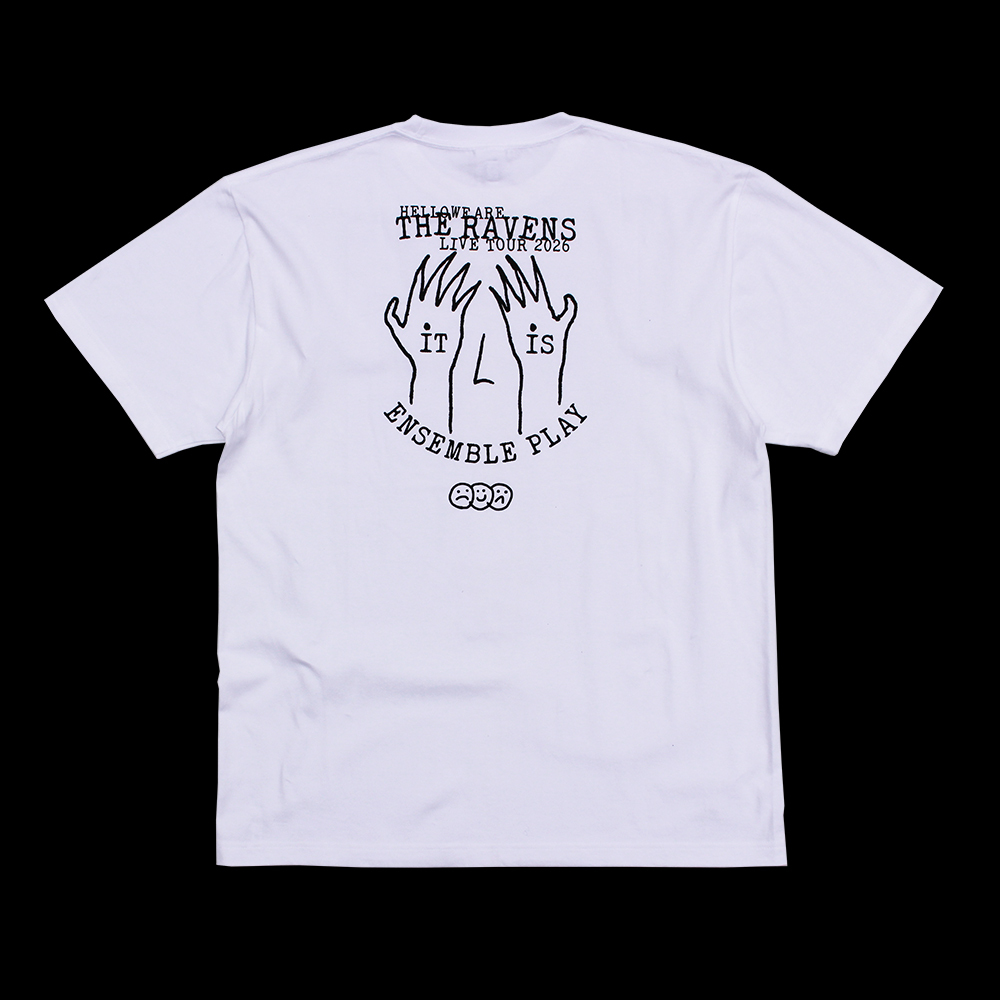 The Ravens ENSEMBLE PLAY T-shirt（White）