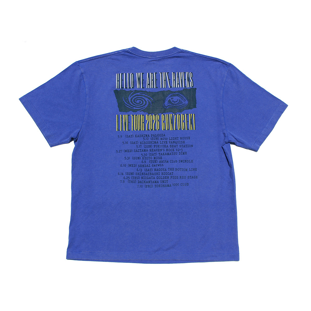 The Ravens 群像劇 Tour T-shirt（Vintage Blue）