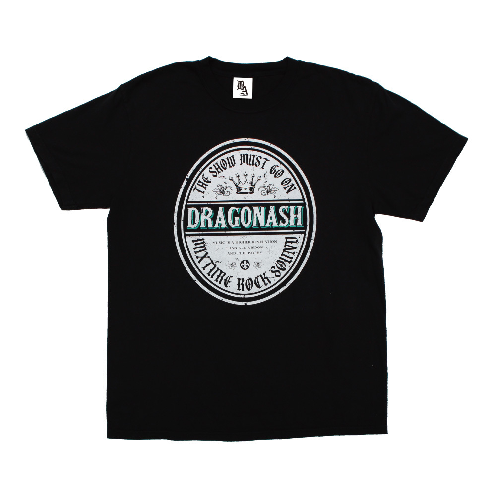 DA Oval Motif T-shirt（Black）