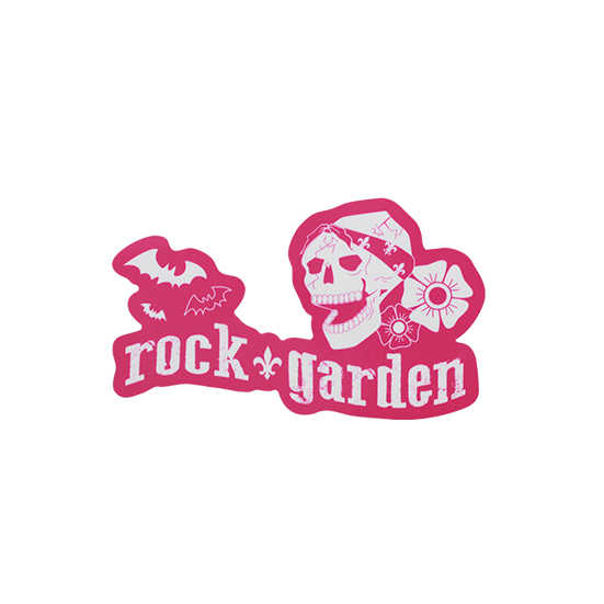 rock+garden sticker set (Pink・Hologram)