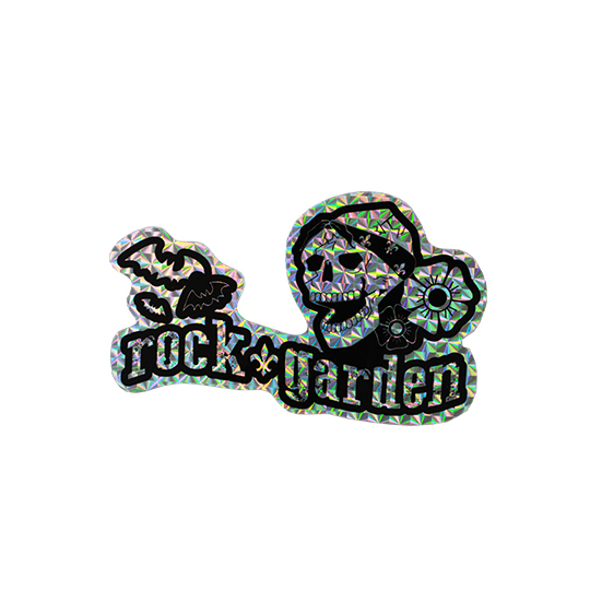 rock+garden sticker set (Pink・Hologram)