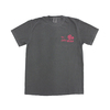 rock+garden T-shirt（Gray×Pink）
