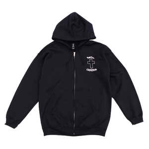 ZIP-UP HOODIE （Black）