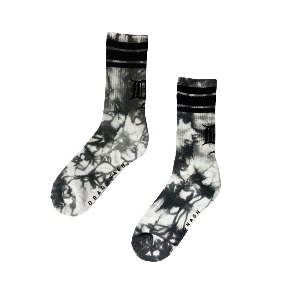 tie-dye Socks（Black）