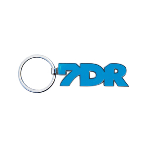 7DR メタルキーホルダー（ライトブルー）
