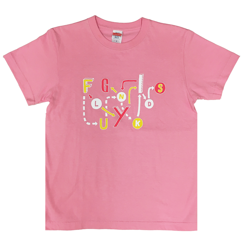 2018 Tシャツ（ピンク）