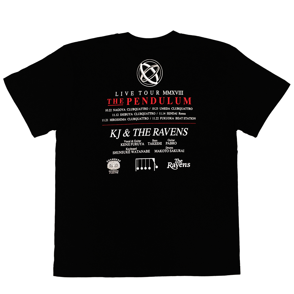 「THE PENDULUM」TOUR T-shirt（Black）