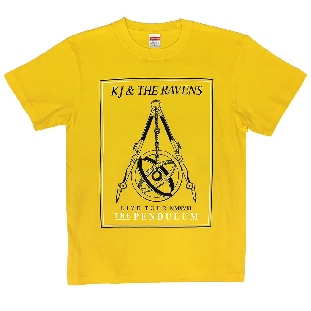 「THE PENDULUM」TOUR T-shirt（Yellow）