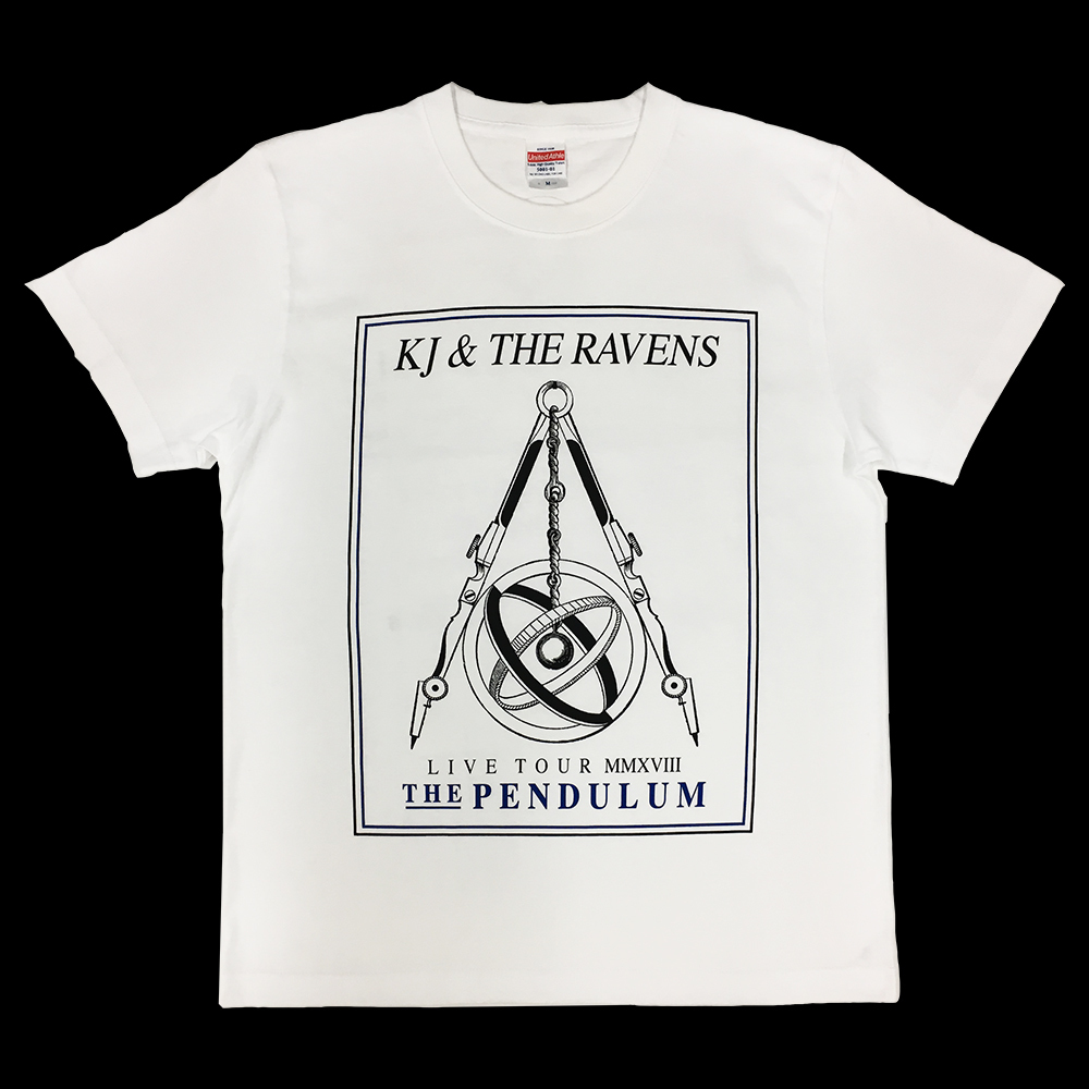 「THE PENDULUM」TOUR T-shirt(White)