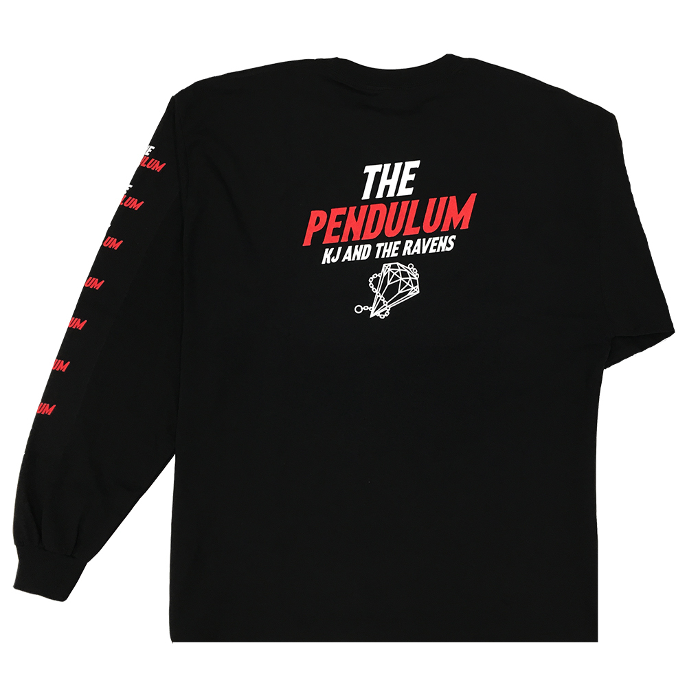 「THE PENDULUM」TOUR ロングスリーブ T-shirt（Black）