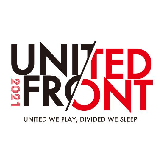 UNITED FRONT 2021  Tシャツ（ホワイト）