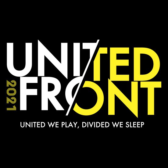 UNITED FRONT 2021 Tシャツ（ブラック）